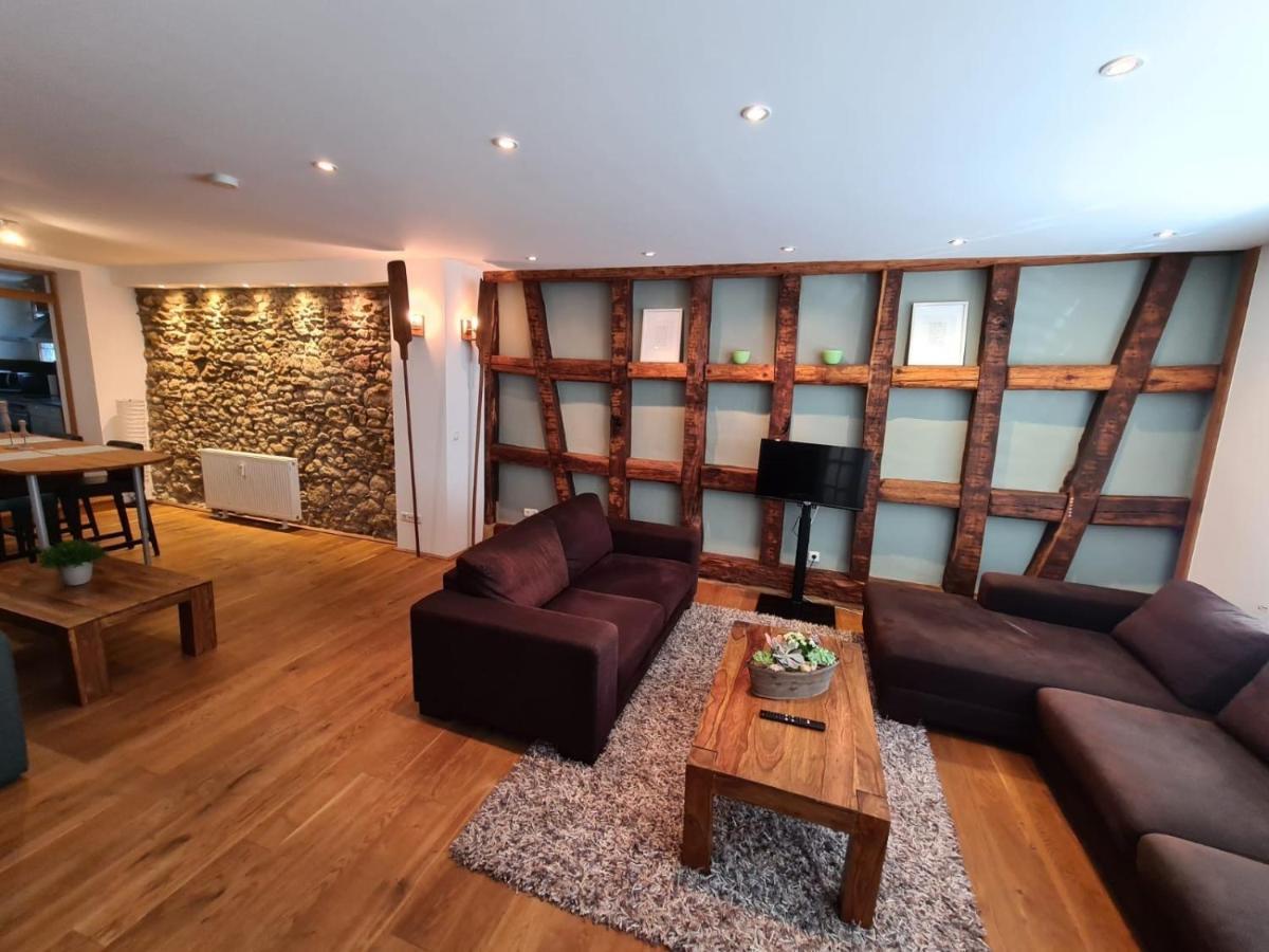Designer Unterkunft In 15. Jahrhundert Altbau 75 M² Fuer Max. 4 Personen Apartment Eltville am Rhein Ngoại thất bức ảnh